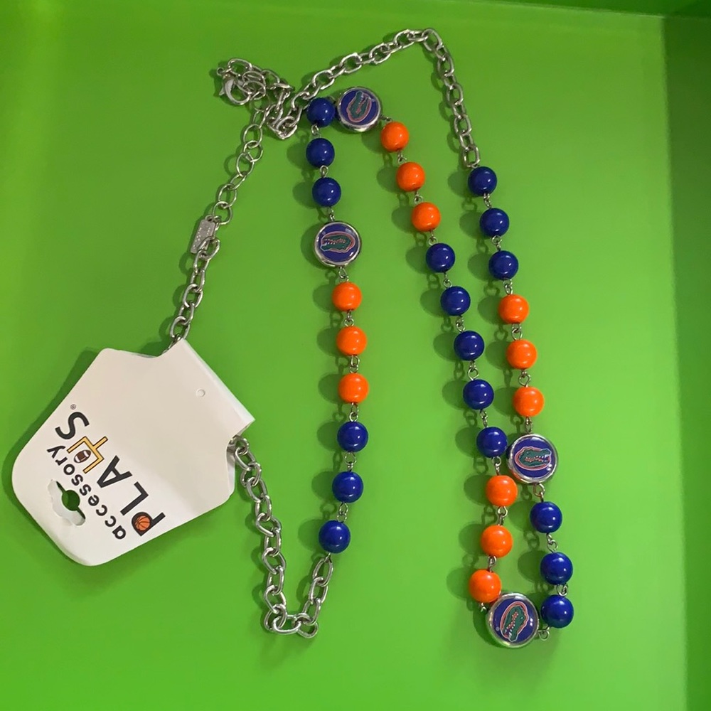 Florida Gator long necklace